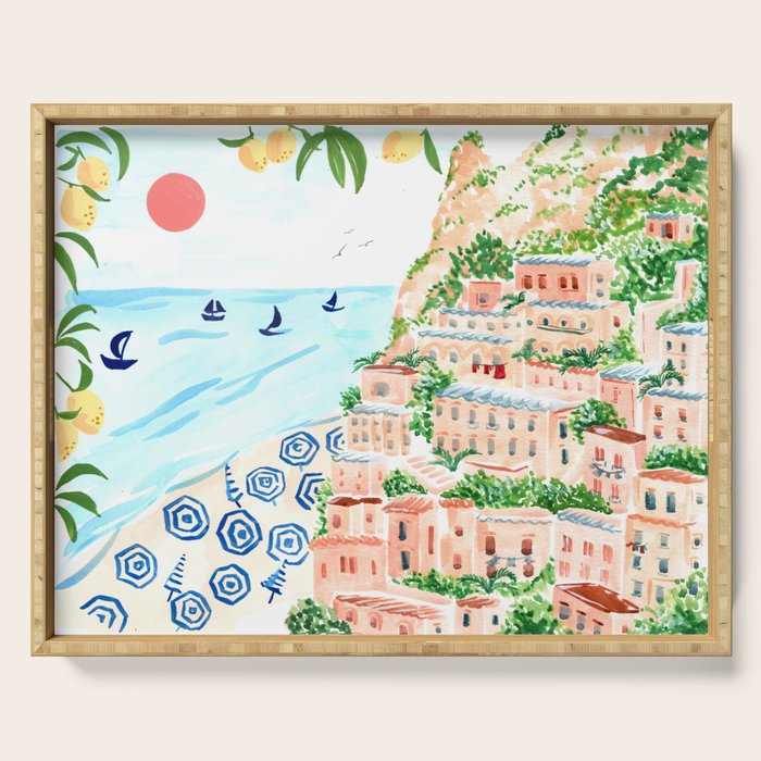 Positano Serving Tray Gallery Image 1