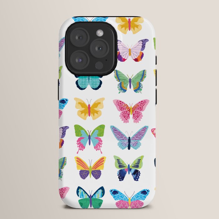 Colorful Butterflies iPhone Case Gallery Image 15