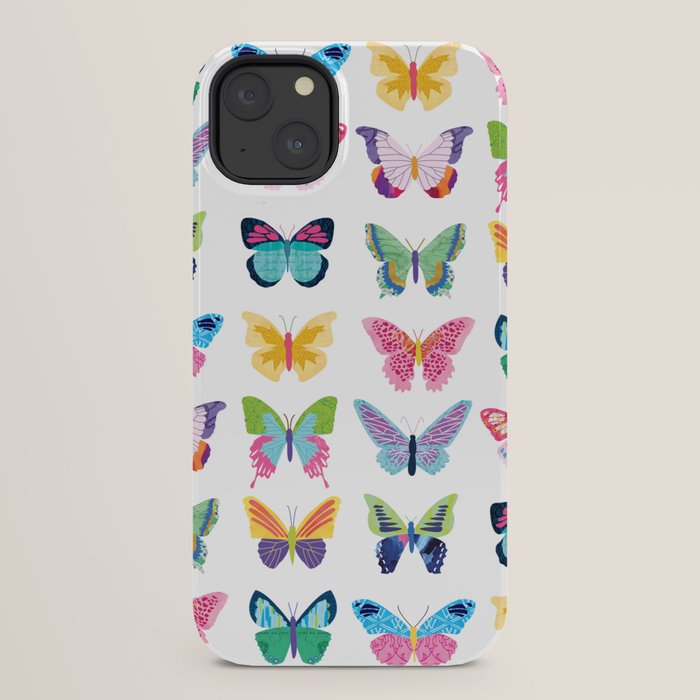 Colorful Butterflies iPhone Case Gallery Image 22