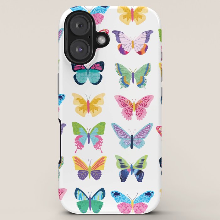 Colorful Butterflies iPhone Case Gallery Image 5