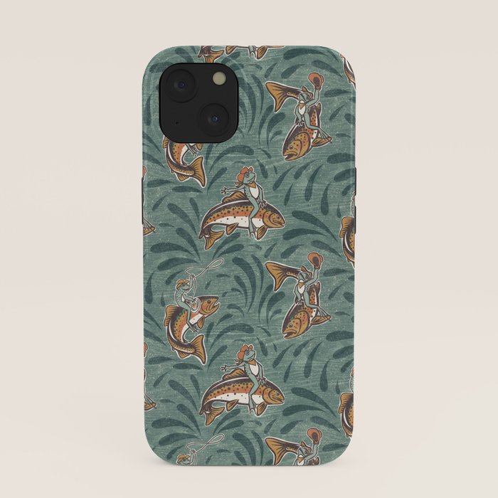 Rodeo Frogs - Green iPhone Case Gallery Image 37