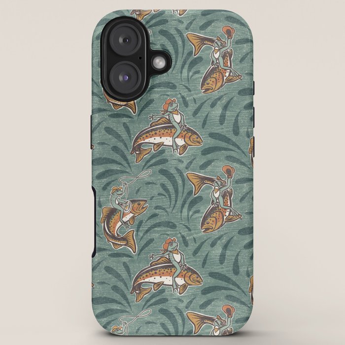 Rodeo Frogs - Green iPhone Case Gallery Image 5