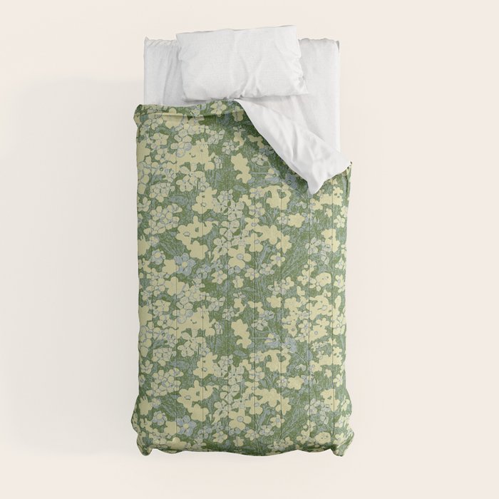 Nostalgia (Green-Blue) Comforter Gallery Image 4