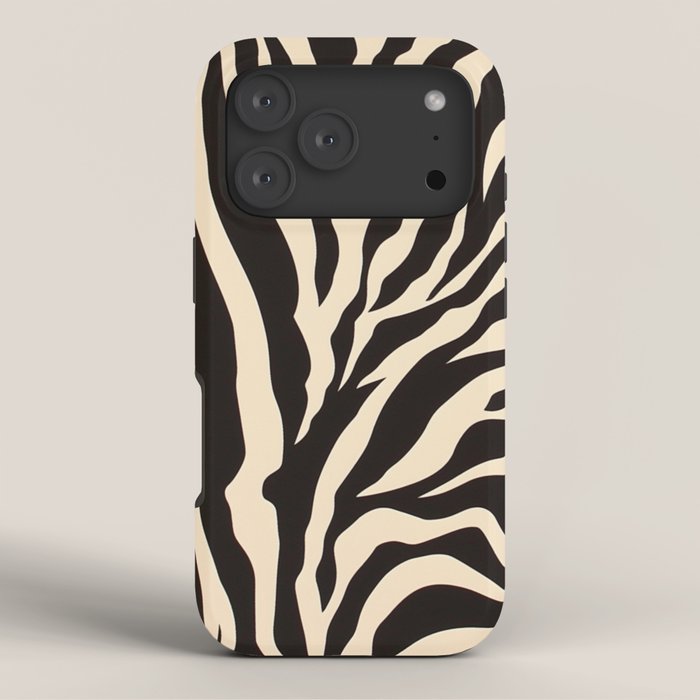 Zebra African Animal Print Pattern iPhone Case Gallery Image 3