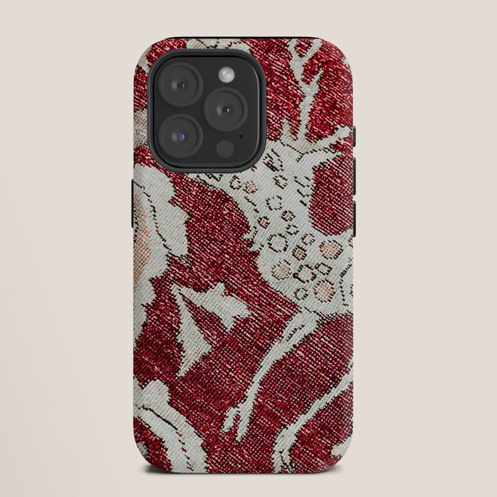 Spotted Fawn From Antique Persian Animal Rug Print iPhone Case Gallery Image 11
