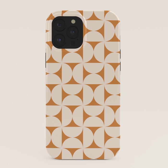 Bauhaus Mid Century Modern Geometric Pattern IX iPhone Case Gallery Image 40