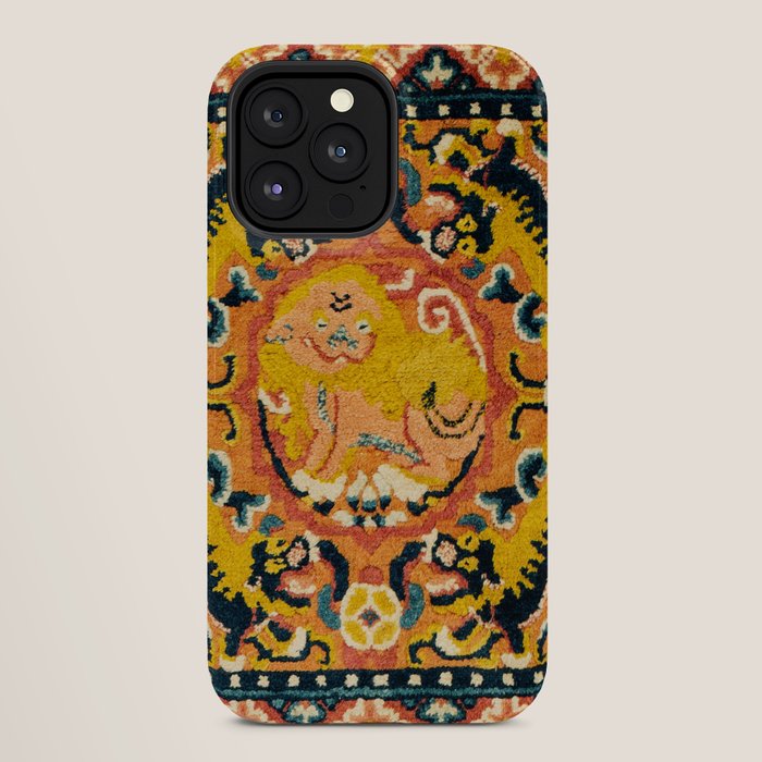 Shigatse Khagangma Antique Tibetan Seat Mat Print iPhone Case Gallery Image 28