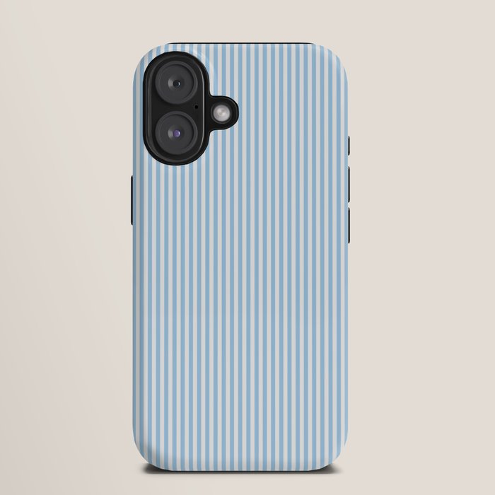 Chambray Blue Seersucker Stripe iPhone Case Gallery Image 9