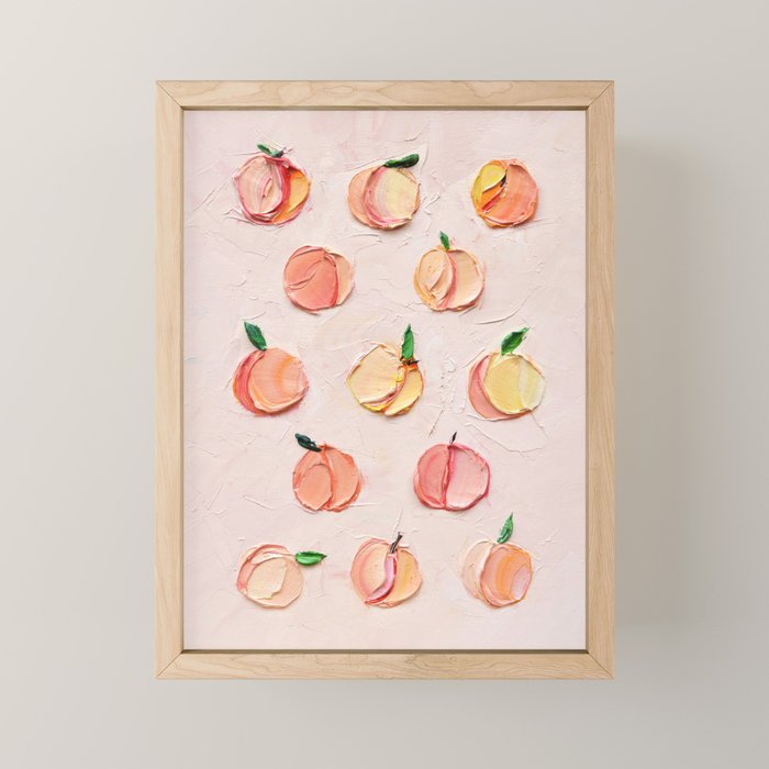 Peaches and Cream Mini Art Print Gallery Image 1