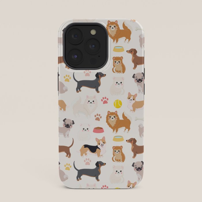 Cute Dog Pattern iPhone Case Gallery Image 35
