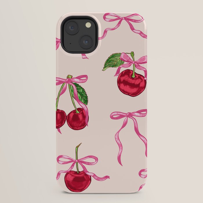 Cherries & Bow Coquette Pack iPhone Case Gallery Image 30