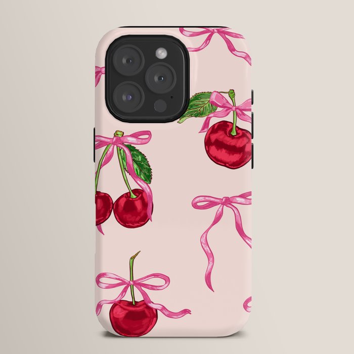 Cherries & Bow Coquette Pack iPhone Case Gallery Image 15