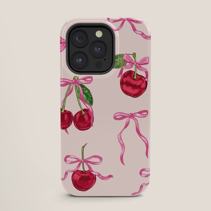Cherries & Bow Coquette Pack iPhone Case Gallery Image 27