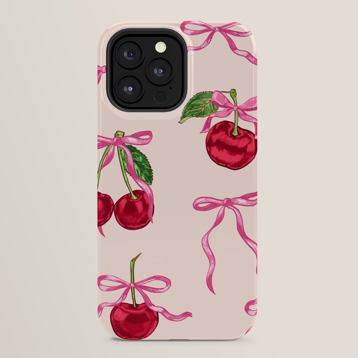 Cherries & Bow Coquette Pack iPhone Case Gallery Image 32