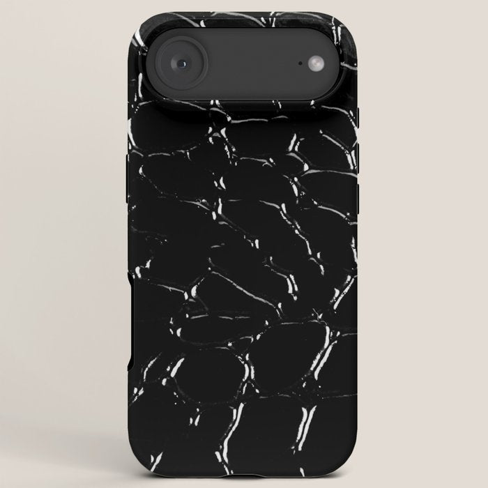 Exotic Black Crocodile Patent Leather iPhone Case Gallery Image 6