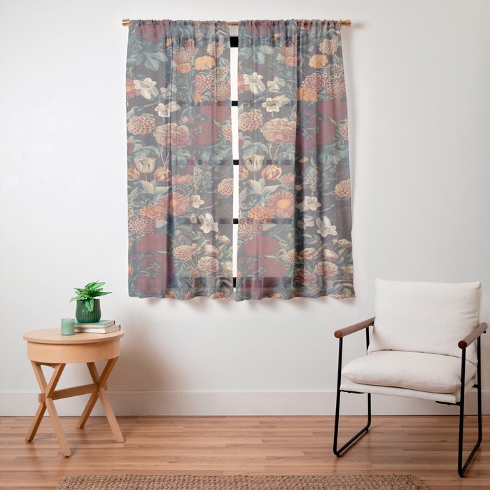 EXOTIC GARDEN - NIGHT XXI Window Curtain Gallery Image 19