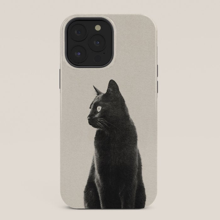 Black Cat iPhone Case Gallery Image 36