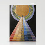 "Altarpiece" by Hilma af Klint (1907) Stationery Card Gallery Image 1