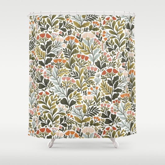 Month of May ~ white Shower Curtain Gallery Image 1