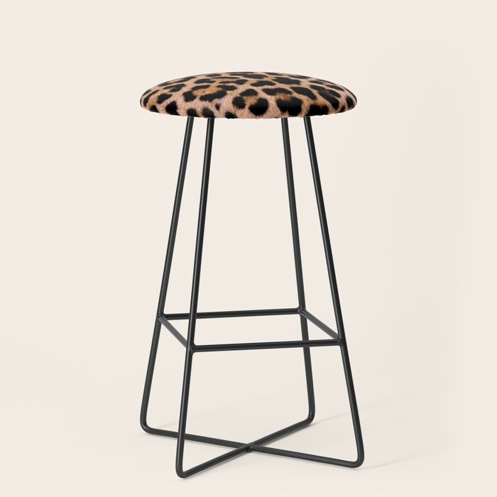 Cheetah Print Stool Gallery Image 1