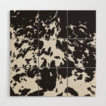 Southwestern Cowhide Animal Print Wood Wall Art Gallery Image 1