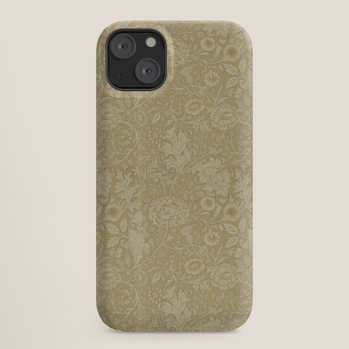 William Morris Vintage Double Bough Antique Gold iPhone Case Gallery Image 18