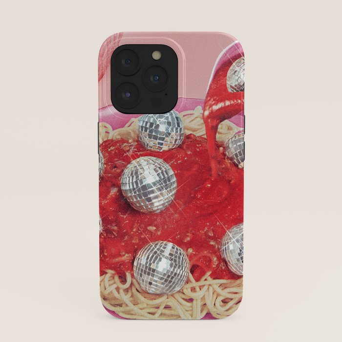 Spaghetti Disco Balls - Pink and Red iPhone Case Gallery Image 39