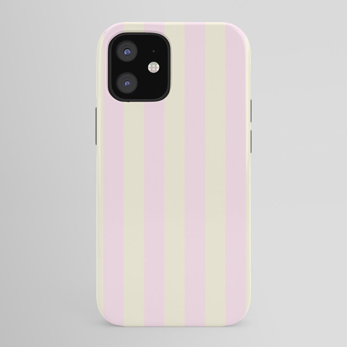 Stripes of Light Pink and Cream iPhone Case Gallery Image 41