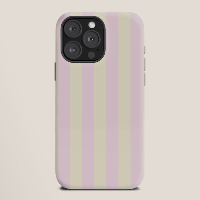 Stripes of Light Pink and Cream iPhone Case Gallery Image 12