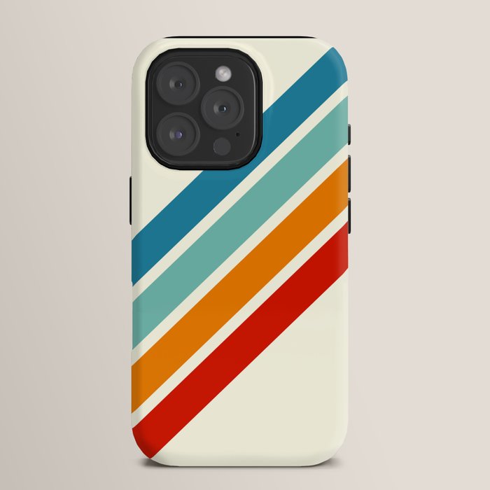Alator - Classic 70s Retro Summer Stripes iPhone Case Gallery Image 15