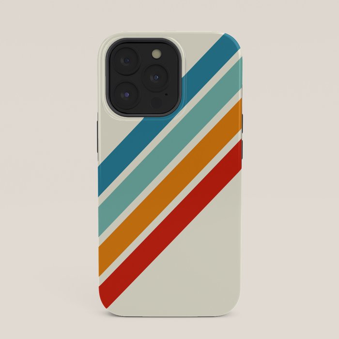 Alator - Classic 70s Retro Summer Stripes iPhone Case Gallery Image 35
