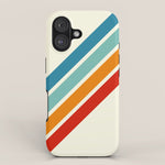 Alator - Classic 70s Retro Summer Stripes iPhone Case Gallery Image 1