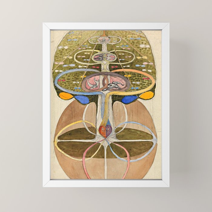 Hilma af Klint "Tree of Knowledge No. 1" Mini Art Print Gallery Image 4