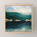 Waters Edge Reflection Mini Art Print Gallery Image 1