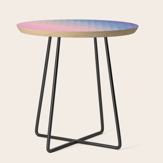 Geometric Rainbow Side Table Gallery Image 2