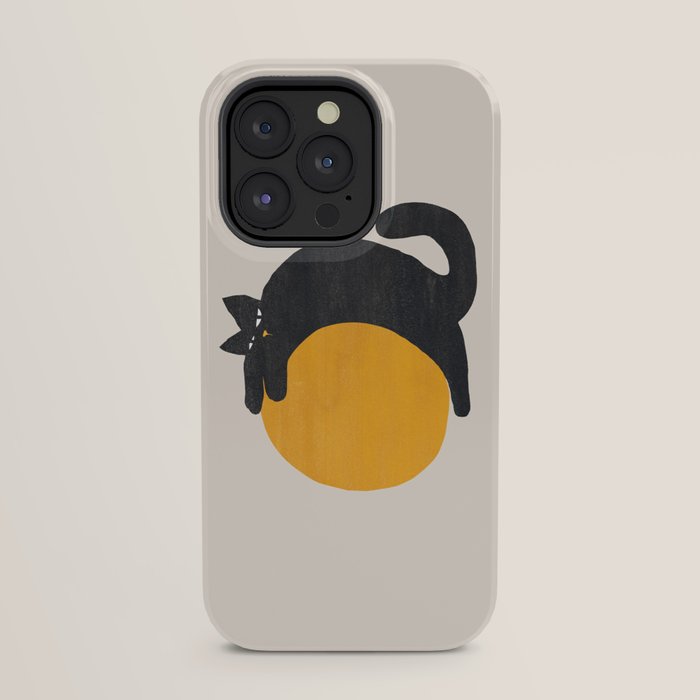 Cat with ball iPhone Case Gallery Image 31