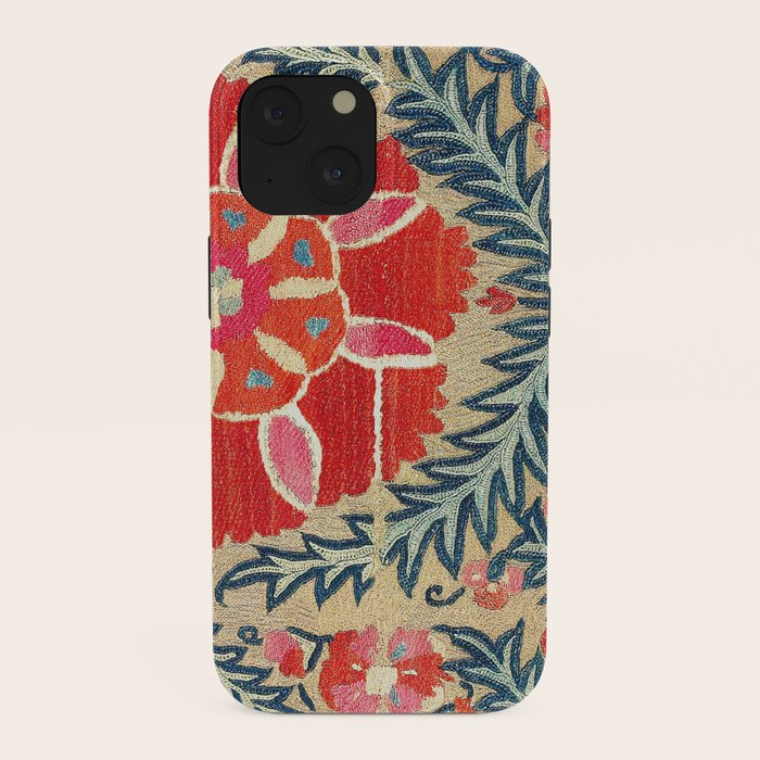 18th Century Suzani Fragment Print iPhone Case Gallery Image 38