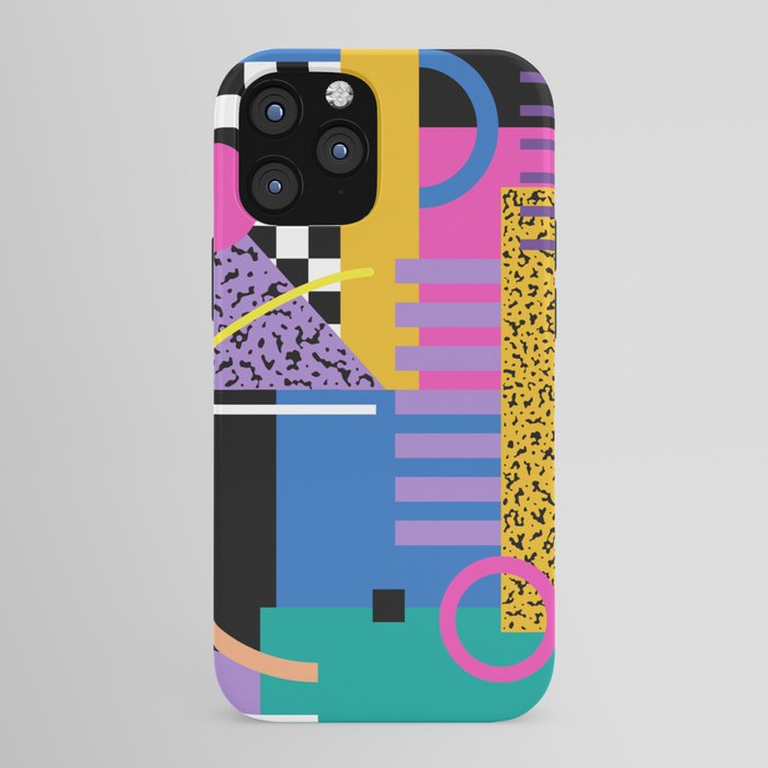Memphis pattern 101 - 80s / 90s Retro iPhone Case Gallery Image 43