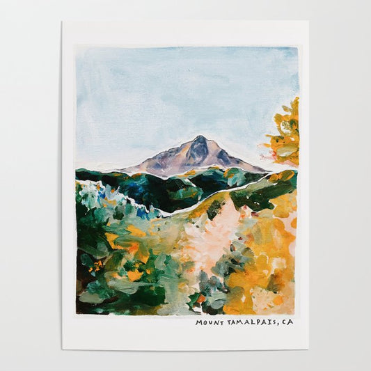 Mount Tam Marin County California Poster Gallery Image 1