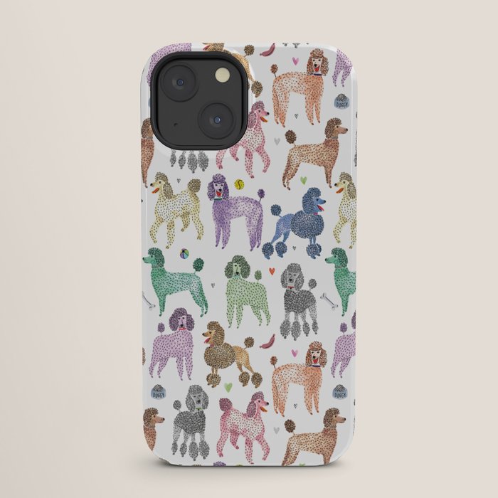 Poodles by Veronique de Jong iPhone Case Gallery Image 25