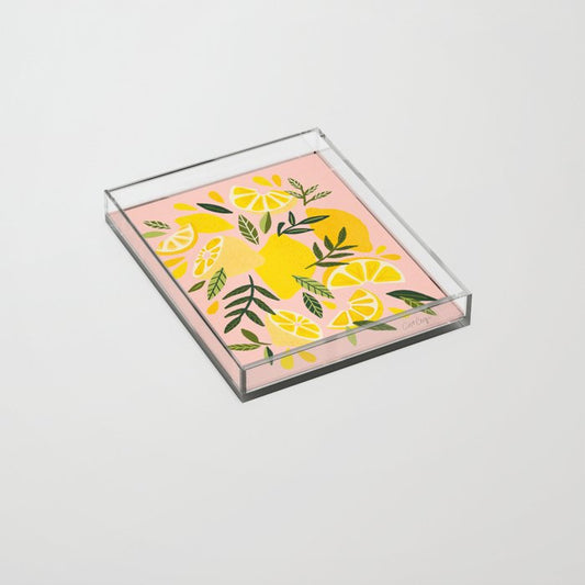 Lemon Blooms â Blush Palette Acrylic Tray Gallery Image 2