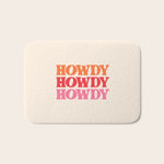 Howdy Bath Mat Gallery Image 1