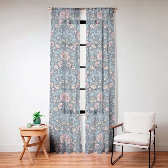 Romantic Botanica - Carnation Window Curtain Gallery Image 24