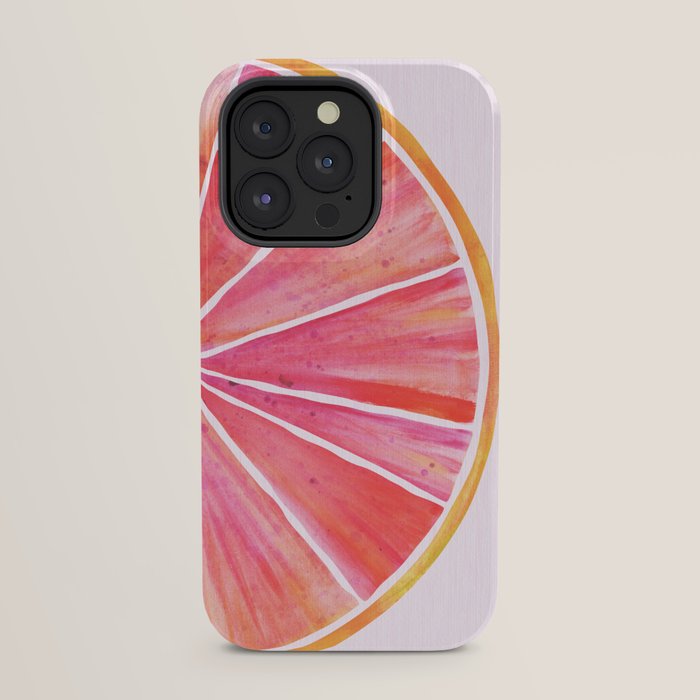 Sunny Grapefruit Watercolor iPhone Case Gallery Image 31