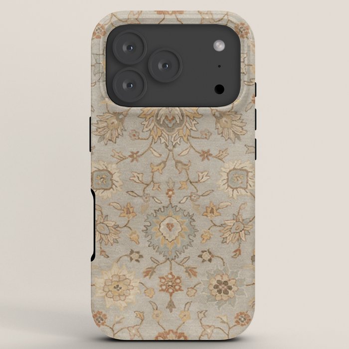 Antique Persian Floral Medallion Vector Painting iPhone Case Gallery Image 7