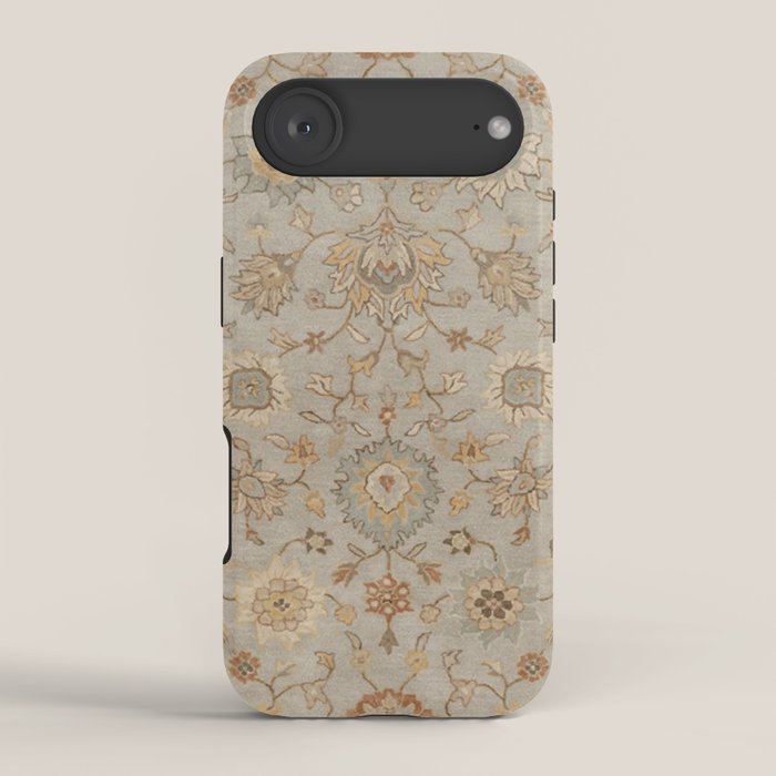 Antique Persian Floral Medallion Vector Painting iPhone Case Gallery Image 2