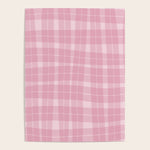 Wavy Plaid Pink Poster Gallery Image 1