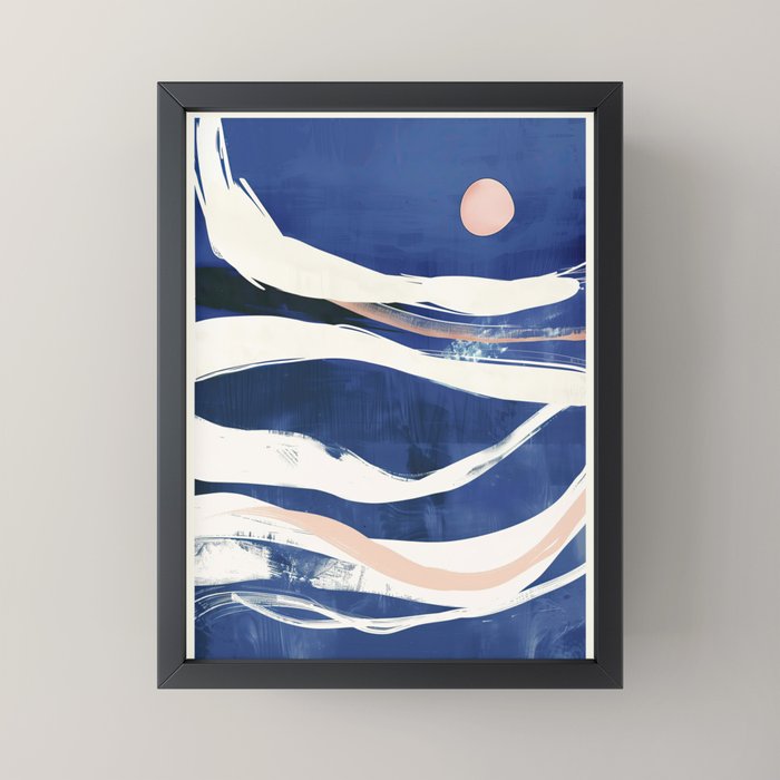 Blue as a Memory Mini Art Print Gallery Image 3