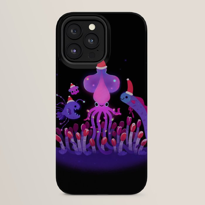 Christmas in the deep sea iPhone Case Gallery Image 32