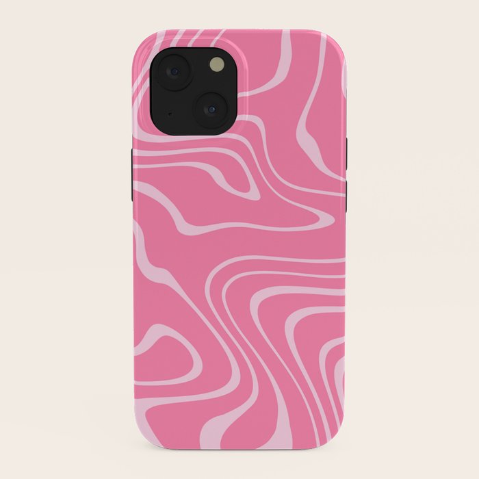 Pink Abstract Swirl Pattern iPhone Case Gallery Image 38